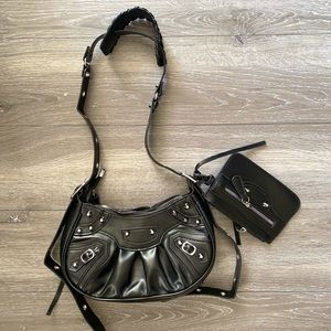 Retro trendy crossbody bag